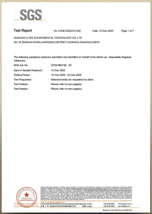 OUR CERTIFICATE (1)