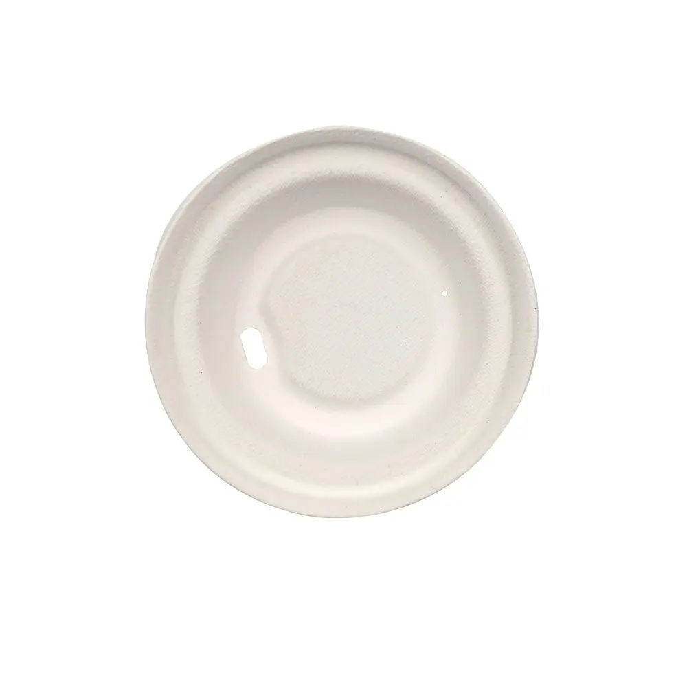 100% Biodegradable Sugarcane Pulp Coffee Cup Lid – Eco-Friendly & Disposable (3).jpg