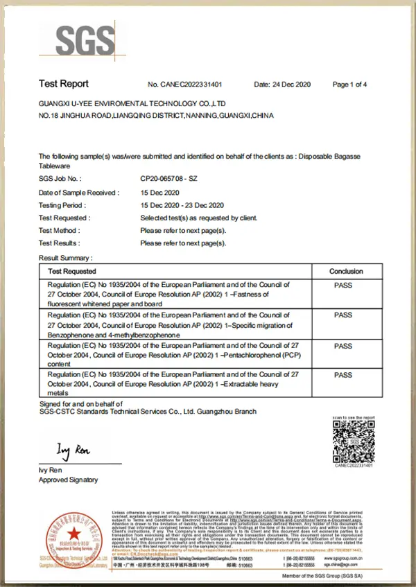 OUR CERTIFICATE (7)