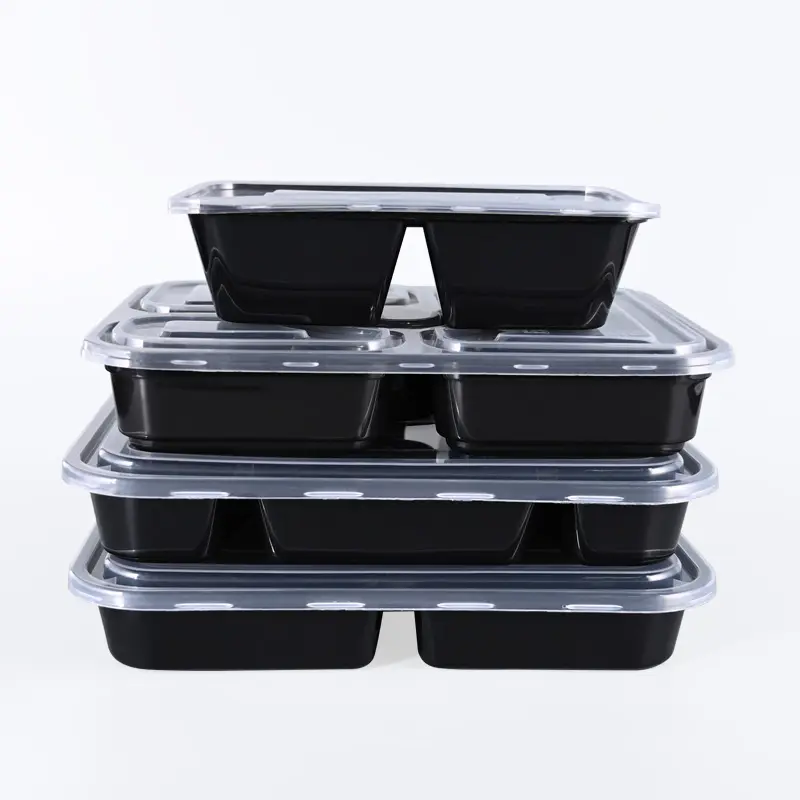 Rectangular Plastic Disposable Food Containers for Takeout, Catering, and Home Use (3).jpg