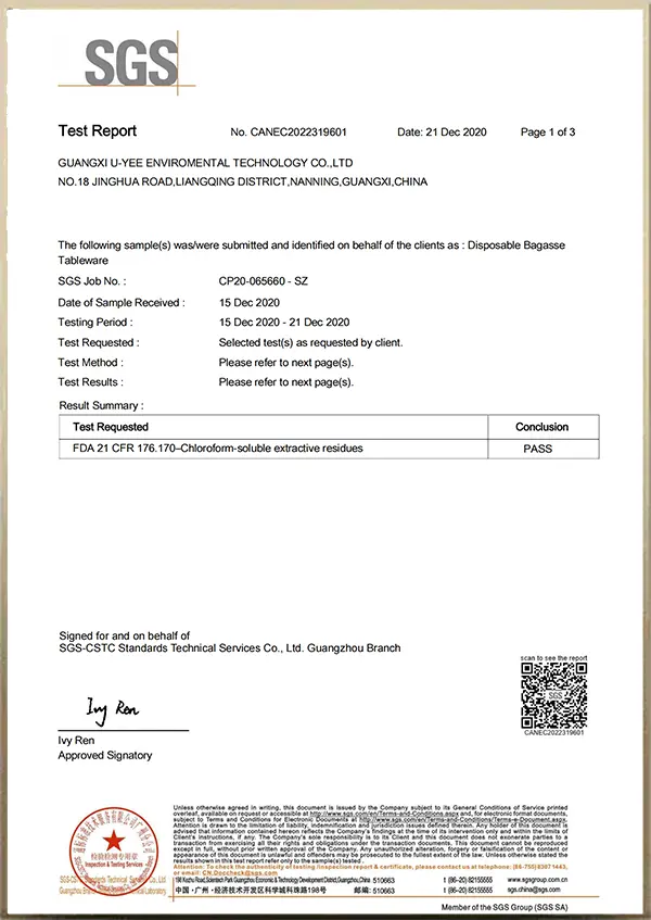 OUR CERTIFICATE (3)